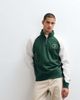 Nike Nike Club half zip sweatshirt in off white and green - 1