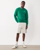 Nike Nike Club long sleeve crew neck sweatshirt in green - 2
