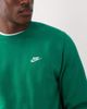 Nike Nike Club long sleeve crew neck sweatshirt in green - 3