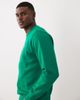 Nike Nike Club long sleeve crew neck sweatshirt in green - 4
