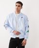 Nike Nike Club Reissue varsity jacket in light blue - 1