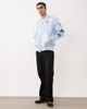 Nike Nike Club Reissue varsity jacket in light blue - 3