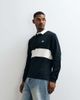 Nike Nike Club rugby top in black and white - 1