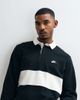 Nike Nike Club rugby top in black and white - 2