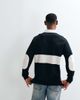 Nike Nike Club rugby top in black and white - 4