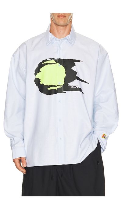 Nike Nike Club Rules Oxford Long Sleeve Shirt