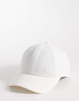 Nike Nike Club Swoosh cap in off white