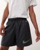 Nike Nike Club Swoosh woven shorts in dark gray and green-Black - 2
