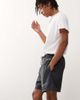 Nike Nike Club Swoosh woven shorts in dark gray and green-Black - 3