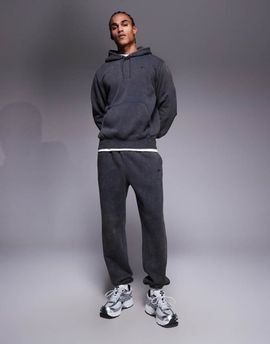 Nike Nike Club Wash cuffed sweatpants in dark gray