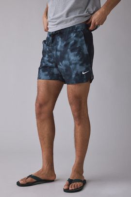 Nike Nike Contend Allover Print 5" Swim Trunks in Black, Men's at Urban Outfitters