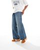 Nike Nike Cortez textile sneakers in light brown and white-Blue - 3