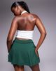 Nike Nike Court Club skort in dark green and beige - 4