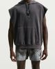 Nike Nike Court Slam Sleeveless Hoodie Sweatshirt in Anthracite, Men's at Urban Outfitters - 1
