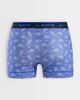 Nike Nike Dri-FIT Essential Cotton 3 pack boxer briefs in black/blue print/gray-Multi - 3