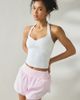 Nike Nike Dri-FIT Tempo Flow Swoosh Mid-Rise Short in Pink Foam/Reflective Silver, Women's at Urban Outfitters - 2