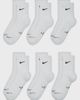 Nike Nike Elevated Micro Crew Socks 6-Pack in White, Men's at Urban Outfitters - 1