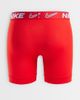 Nike Nike Essential Micro 3 pack boxer briefs in black/red/blue-Multi - 3