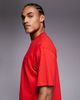 Nike Nike Essentials boxy oversized T-shirt in red - 4