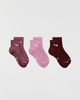 Nike Nike Everyday Elevated Ankle Socks 3-Pack in Pink Combo, Women's at Urban Outfitters - 1