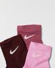 Nike Nike Everyday Elevated Ankle Socks 3-Pack in Pink Combo, Women's at Urban Outfitters - 2