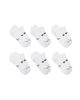 Nike Nike Everyday Plus 6 pack sneaker socks in white - 4