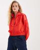Nike Nike Festival cropped full zip jacket in red - 2