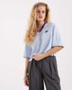 Nike Nike Festival cropped jersey in light blue - 3