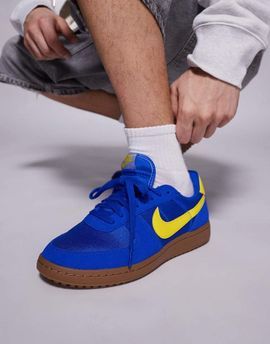 Nike Nike Field General S&T sneakers in blue and yellow