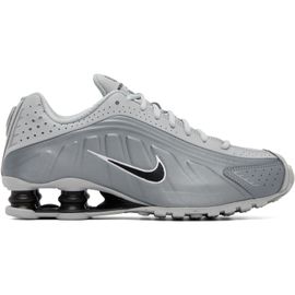 Nike Nike Gray & Black Shox R4 Sneakers
