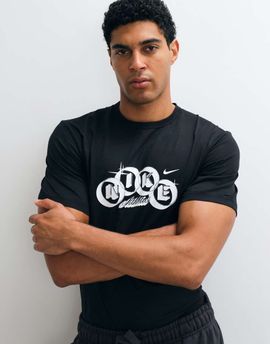 Nike Nike Hyverse graphic short sleeve T-shirt in black-White