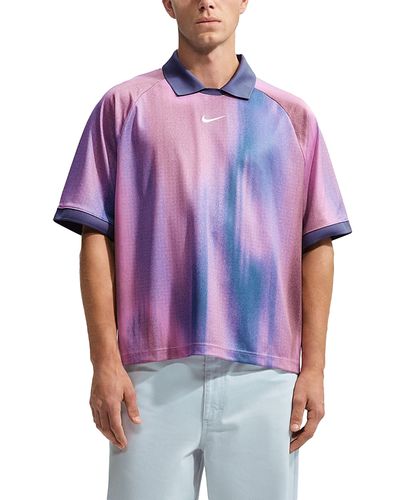 Nike Nike Jacquard Logo Jersey Polo Shirt