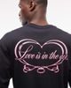 Nike Nike long sleeve V-Day graphic t-shirt in black - 3