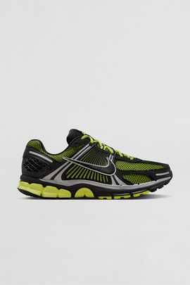 Nike Nike Men's Zoom Vomero 5 Cushioned Sneakers in Lemon Venom/Black/White, Men's at Urban Outfitters