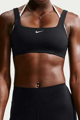 Nike Nike One Light-Support Sports Bra in Black, Women's at Urban Outfitters