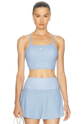 Nike Nike One Padded Gingham Sports Bra