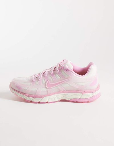Nike Nike P-6000 sneakers in pink and white-Green