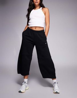 Nike Nike Phoenix barrel leg pants in black