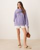 Nike Nike Phoenix Fleece oversized retro logo hoodie in purple wash - 3