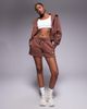 Nike Nike Phoenix Fleece shorts in brown - 4