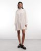 Nike Nike pleated mini dress in beige-Neutral - 1