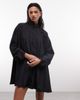 Nike Nike pleated mini dress in black - 2