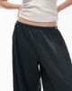 Nike Nike pleated wide leg pants in dark green - 4