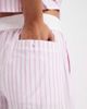 Nike Nike poplin Stripe woven shorts in pink - 4