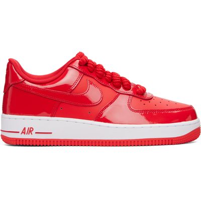 Nike Nike Red Air Force 1 '07 LV8 Sneakers
