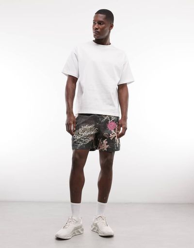 Nike Nike Reef Encounters graphic shorts in multi