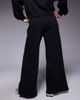 Nike Nike retro logo straight leg sweatpants in black - 4