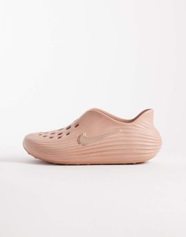Nike Nike Running ReactX Rejuven8 clogs in rose gold-pink