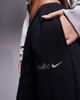 Nike Nike script logo straight leg sweatpants in black - 2