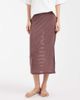 Nike Nike sheer mid length skirt in brown - 2